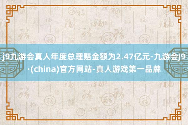 j9九游会真人年度总理赔金额为2.47亿元-九游会J9·(china)官方网站-真人游戏第一品牌