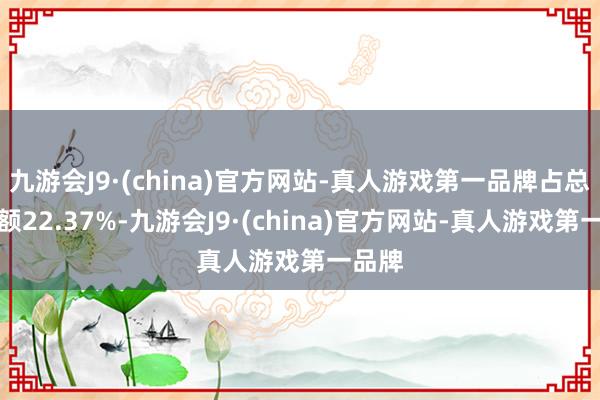 九游会J9·(china)官方网站-真人游戏第一品牌占总成交额22.37%-九游会J9·(china)官方网站-真人游戏第一品牌