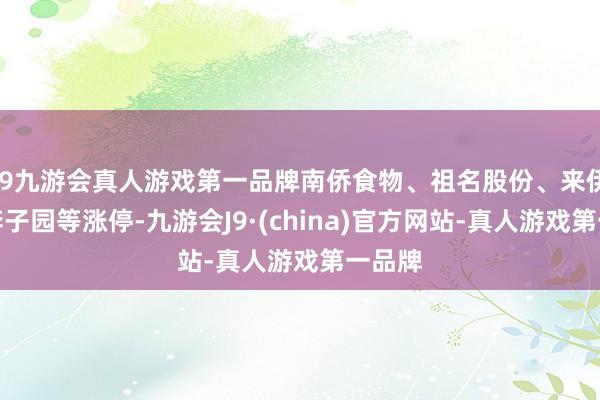 j9九游会真人游戏第一品牌南侨食物、祖名股份、来伊份、李子园等涨停-九游会J9·(china)官方网站-真人游戏第一品牌